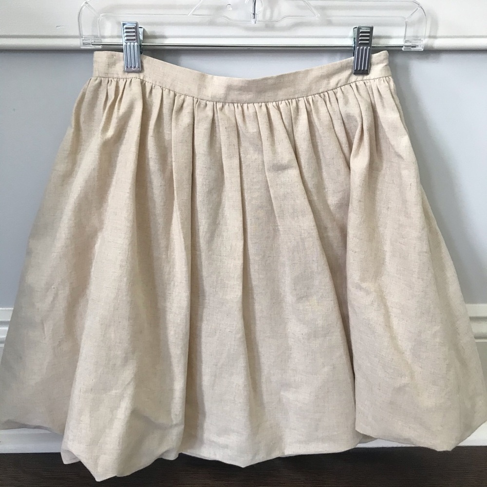 Paper crown skirt